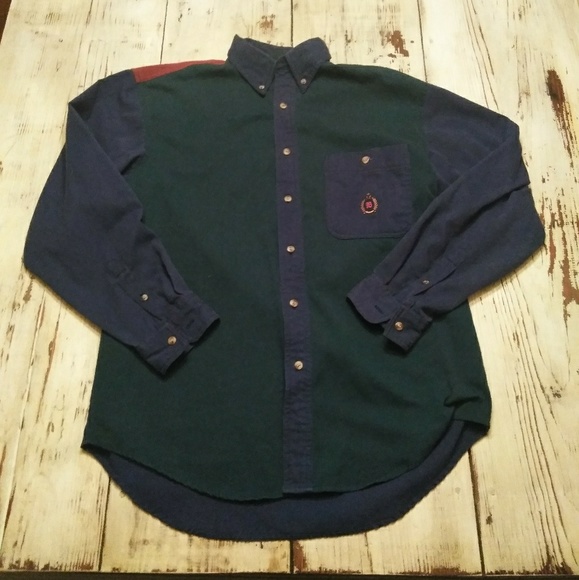 Bugle Boy Other - Vintage Bugle Boy Color Block Button Down